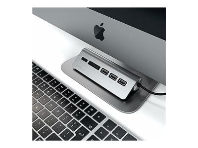 Satechi ST-TCHCRM - Keskitin - 3 x SuperSpeed USB 3.0 - pöytätietokoneet