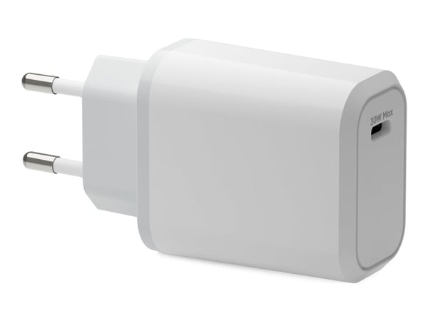 dbramante1928 re-charge - Strømadapter - 30 watt - 3 A - PD/PPS (USB-C) - hvit - Europa