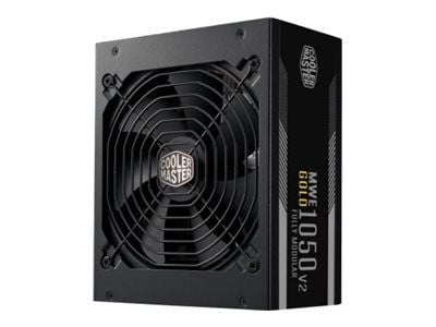 Cooler Master MWE Gold V2 1050 - Strømforsyning (intern) - ATX12V 3.1/ EPS12V - 80 PLUS Gold - AC 100-240 V - 1050 watt - aktiv PFC - Europa