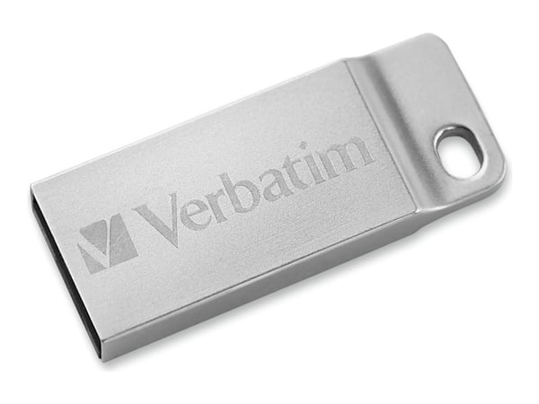 Verbatim Metal Executive - USB flash-enhet - 32 GB - USB - silver