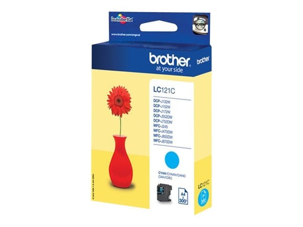 Brother LC121CBP, 300 sivua, 1 kpl, Kertapakkaus