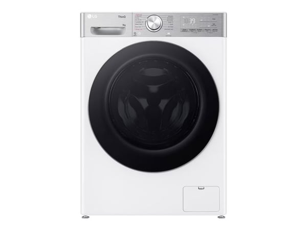 LG Serie R9 F4DR913P3WA - Tvättmaskin/torktumlare - Wi-Fi - bredd: 60 cm - djup: 66 cm - höjd: 85 cm - frontmatad - 13 kg - 1400 rpm - vit