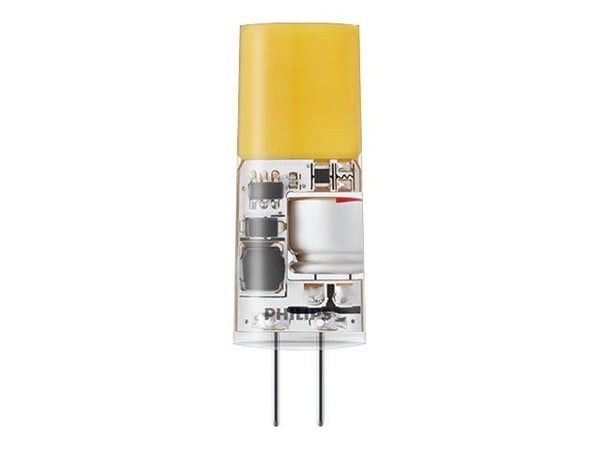 Philips LED - LED-lyspære - form: kapsel - klar finish - G4 - 2.4 W (ekvivalent 28 W) - klasse E - varmt hvitt lys - 2700 K - blank