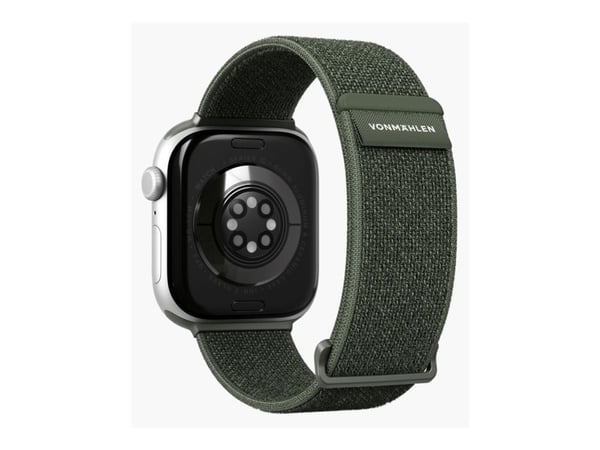 Vonmählen Fitness Loop 2 - Sløyfe for smart armbåndsur - 40/41/42 mm - oliven - for Apple Watch Hermès Series 9, SE 3, Series 10, Series 11, Series...