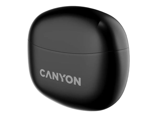 Canyon TWS-5 - True wireless-hodetelefoner med mikrofon - i øret - Bluetooth - svart