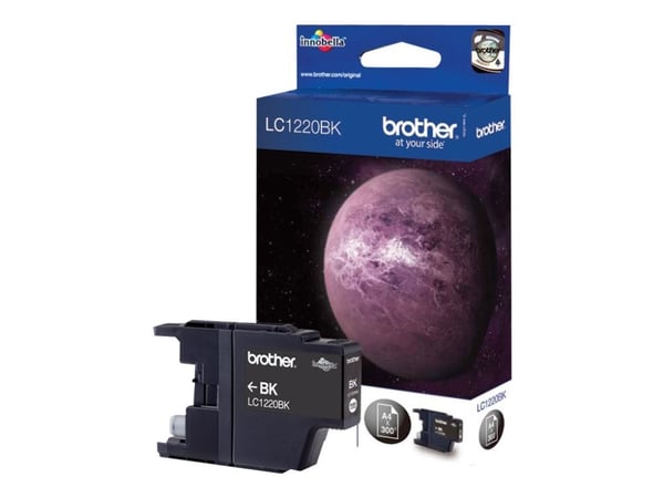 Brother LC1220BK - Svart - original - blekkpatron - for Brother DCP-J525W, DCP-J725DW, DCP-J925DW; MyMio MFC-J825N