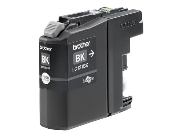 Brother LC121BK, 300 sivua, 1 kpl, Kertapakkaus