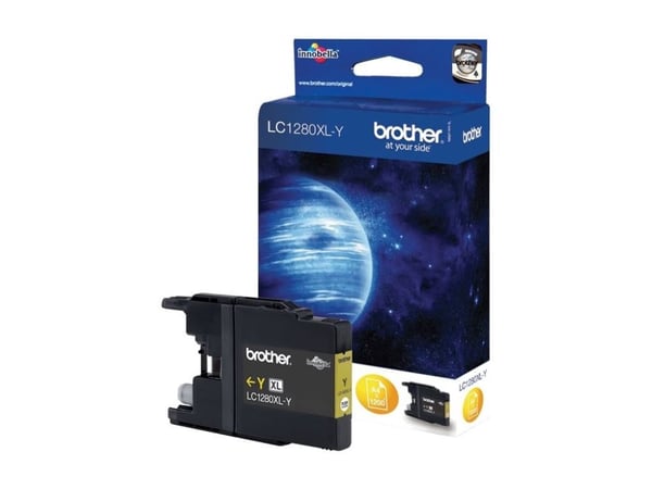 Brother LC1280XLY - Gul - original - blekkpatron