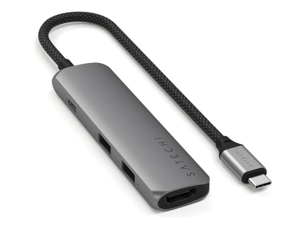 Satechi 4-in-1 - Telakointiasema - USB-C / USB 3.2 Gen 2 x 2 - HDMI