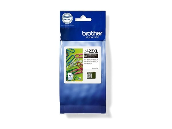 Brother LC422XL - Høy ytelse - svart - original - blekkpatron