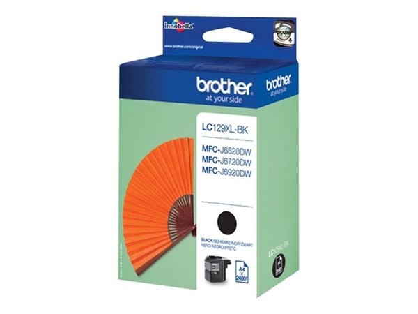Brother LC129XLBK - Svart - original - blekkpatron