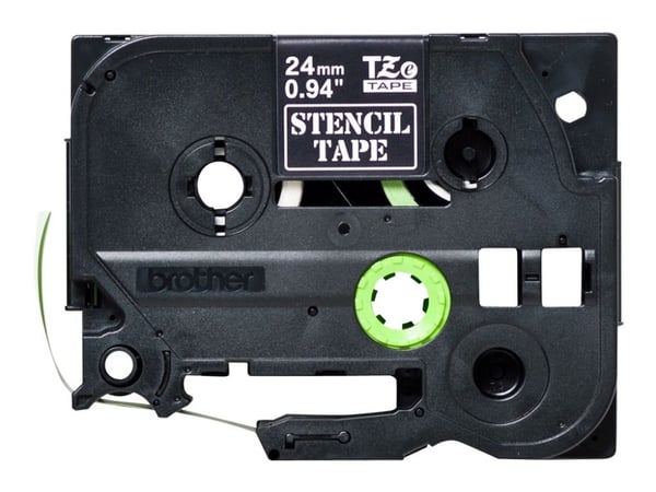 Brother STe-151 - Svart - Rull (2,4 cm x 3 m) 1 kassett(er) stempelbånd - for P-Touch PT-1600, 1650, 2430, 2460, 2470, 2700, 2710, 3600, 7500, 7600...