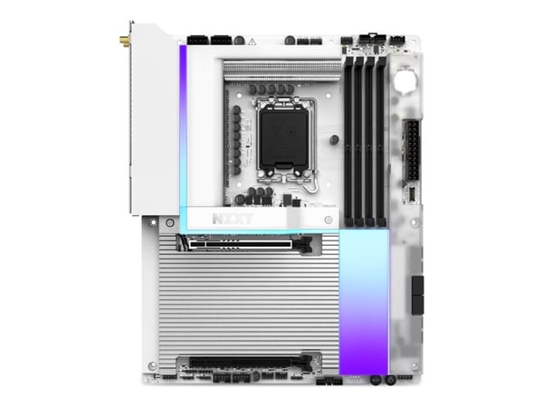 NZXT N9 Z890 - Hovedkort - ATX - LGA1851-sokkel - Z890 Chipset - USB-C 3.2 Gen 2x2, USB 3.2 Gen 2, USB 3.2 Gen 1, USB4 - 2.5 Gigabit LAN, Wi-Fi 6E,...