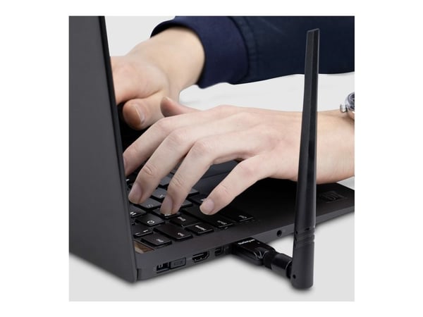 StarTech.com USB Bluetooth 5.3 -sovitin PC:lle, luokka 1, Windows/Linux - Verkkosovitin - USB 2.0 - Bluetooth 5.3, Bluetooth 5.3 EDR, Bluetooth 5.3...