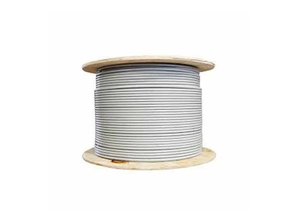 Lanview Dual - Bulkkabel - 305 m - 6.3 mm - U/FTP - CAT 6a - halogenfri, massiva ledare - vit