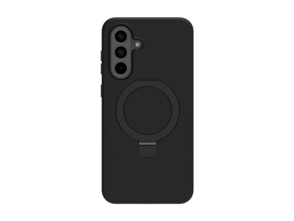 dbramante1928 Iceland Pro - Baksidedeksel for mobiltelefon - stativ - MagSafe-samsvar - plastikk - svart - for Samsung Galaxy A56