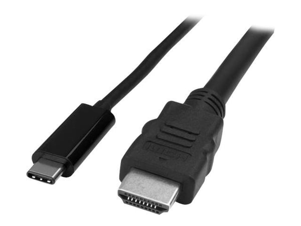 StarTech.com USB C - HDMI-sovitinkaapeli - USB Type-C HDMI - 2m 6 ft. - 4K - Ekstern videosovitin - USB-C - HDMI - P/N: TB33A1C:lle