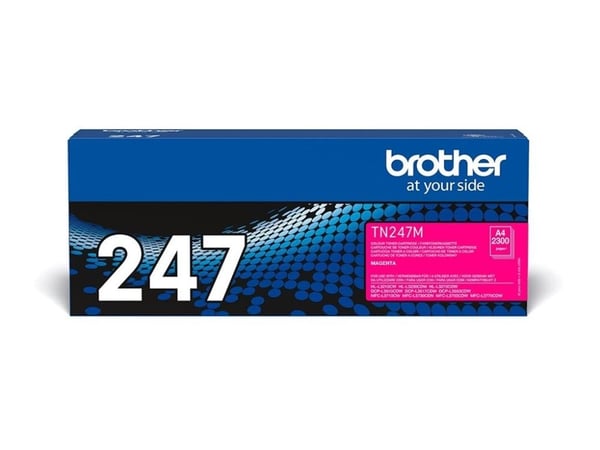 Brother TN-247M, 2300 sivua, Magenta, 1 kpl