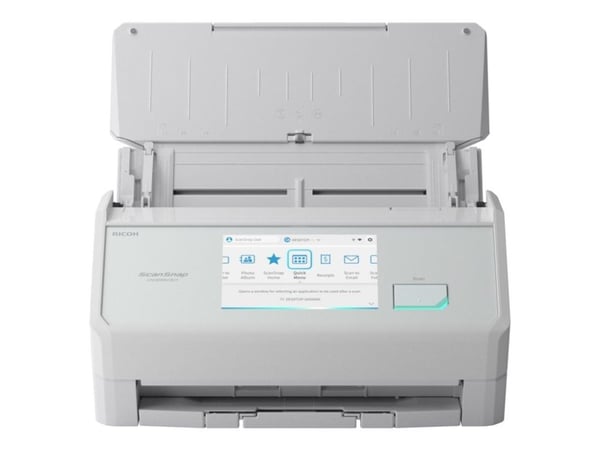 Ricoh ScanSnap iX2500 - Dokumentskanner - Dobbel CIS - Dupleks - 279 x 432mm - 600 dpi x 600 dpi - inntil 45 spm (mono) / inntil 45 spm (farge) - A...