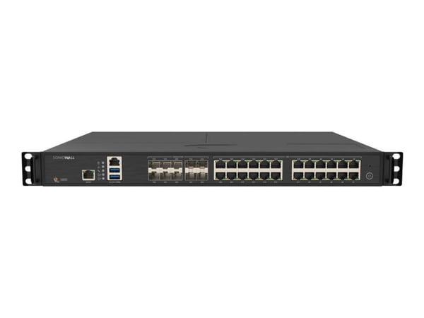 SonicWall Gen 8 NSa Series 3800 - Säkerhetsfunktion - 10GbE, 5GbE - 1U - SonicWALL Secure Upgrade Plus Advanced Edition (2 års alternativ) - kan mo...