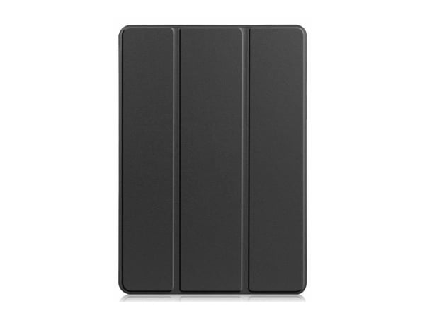 eSTUFF Houston - Tabletin läppäkansi - polyuretaani, polykarbonaatti, nahkakuvio, mikrokuitu - musta - Lenovo Tab M10:lle (3. sukupolvi)