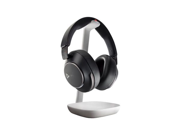 HP Poly Voyager Surround 85 - Voyager Surround 80 series - headset - fullstorlek - Bluetooth - trådlös - aktiv brusradering - USB-C via Bluetooth-a...