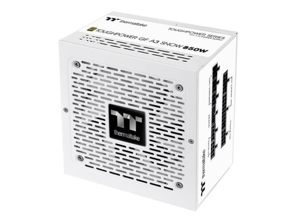 Thermaltake ToughPower GF A3 Snow - TT Premium Edition - strømforsyning (intern) - ATX12V 3.0/ EPS12V - 80 PLUS Gold - AC 100-240 V - 1050 watt - a...