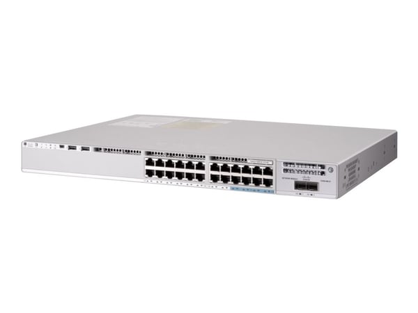 Cisco C9200-24PXG-E, Hallittu, L3, Gigabit Ethernet (10/100/1000), Täysin kaksipuolinen, Power over Ethernet -tuki