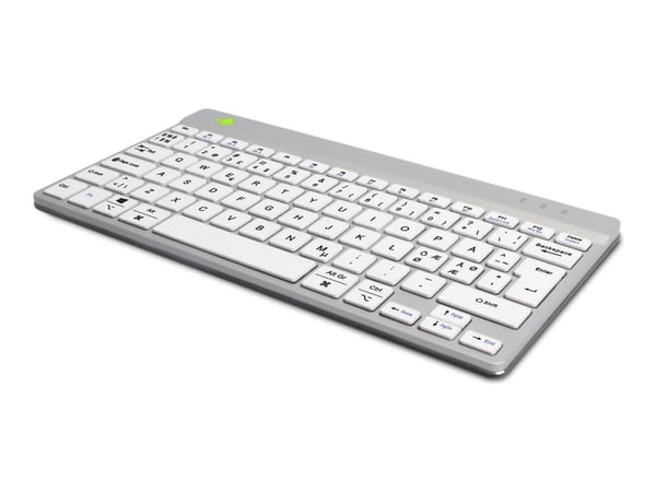 R-Go Tools Compact Break RGOCONDWLWH, Mini, Langallinen, USB, QWERTY, Valkoinen