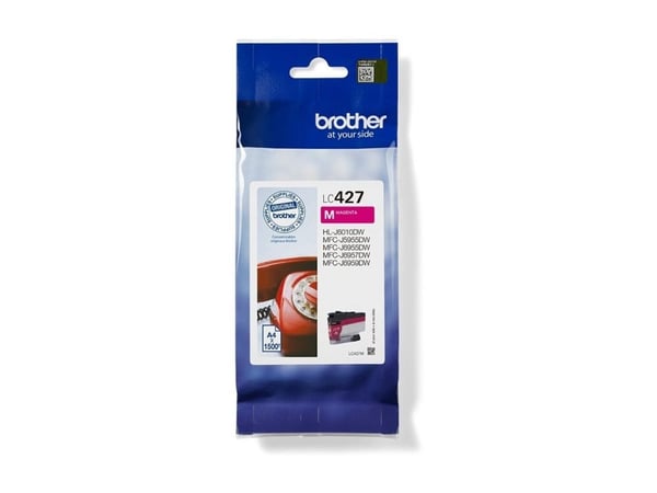 Brother LC427M, 1500 sivua, 1 kpl, Kertapakkaus
