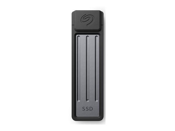 Seagate Ultra Compact STMX2000400 - SSD - 2 TB - ekstern (bærbar) - USB 3.2 Gen 2 (USB-C kontakt) - mørk grå - med Seagate Rescue Data Recovery