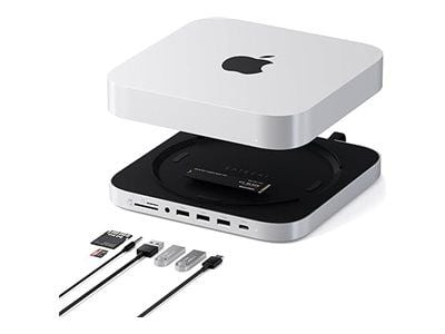 Satechi ST-GMMSHS, langallinen, USB 3.2 Gen 2 (3.1 Gen 2) Type-C, valkoinen, MicroSD (TransFlash), SD, All-in-One PC, Apple