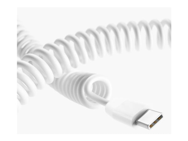 Vonmählen allroundo eco - USB-kabel - 24 pin USB-C (hann) til 24 pin USB-C (hann) - 90 cm - Rask lading - hvit