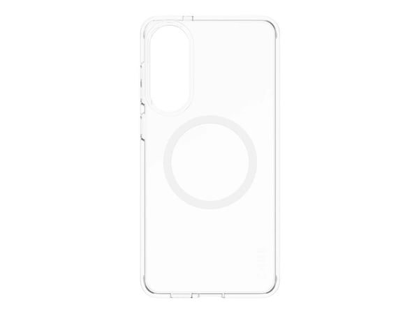 CARE by PanzerGlass - Baksidedeksel for mobiltelefon - flaggskip - MagSafe-samsvar - gjennomsiktig - for Samsung Galaxy S25 Edge