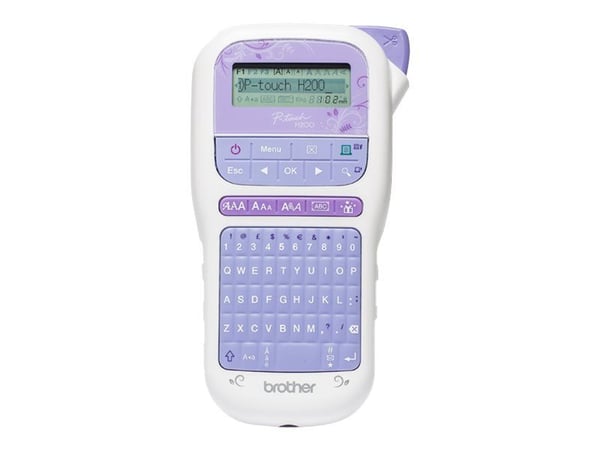 Brother P-Touch PT-H200 - Etikettmaker - S/H - termotransfer - Rull (1,2 cm) - kutter