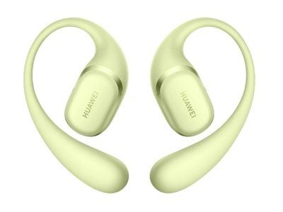 Huawei FreeArc - True wireless-hörlurar med mikrofon - öppet öra - montering över örat - Bluetooth - grön