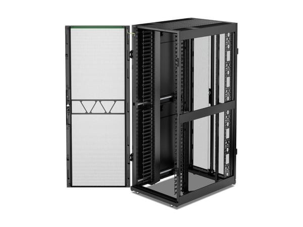 APC AR3140B2, 52U, Tehostunut kaapelinhallinta, 201,5 kg, Valkoinen