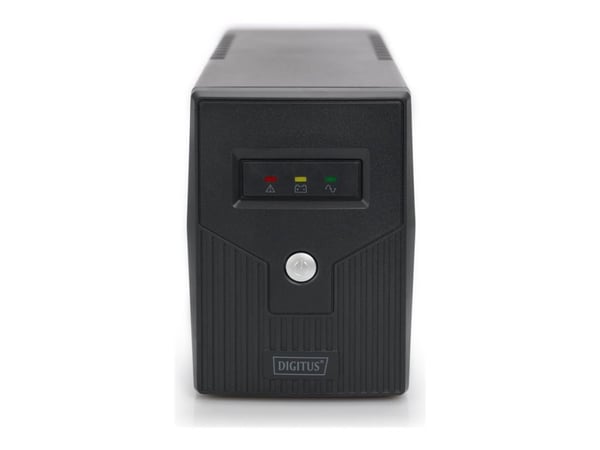 DIGITUS - UPS - 360 Watt - 600 VA - 1 x batteri - 7 Ah - 7 Ah