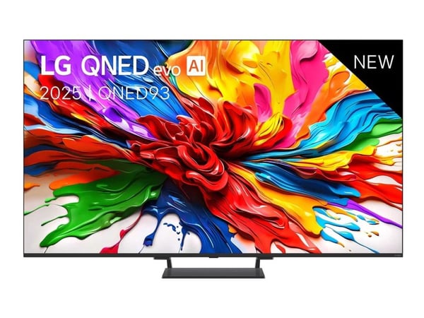 LG 75QNED93A6A - 75" Diagonalklasse QNED93 Series LED-bakgrunnsbelyst LCD TV - QNED evo AI - Smart TV - webOS - 4K UHD (2160p) 3840 x 2160 - HDR - ...
