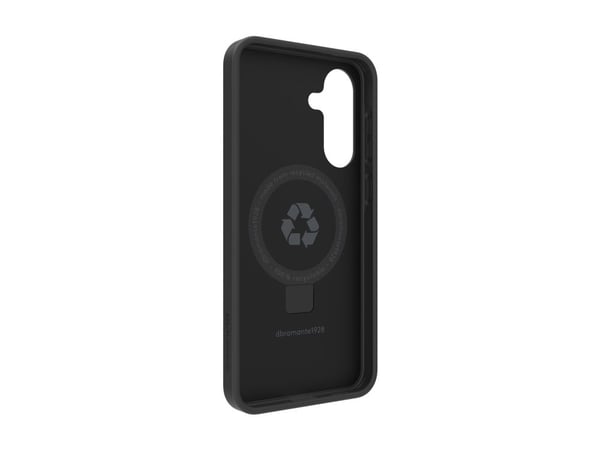 dbramante1928 Iceland Pro - Baksidedeksel for mobiltelefon - stativ - MagSafe-samsvar - plastikk - svart - for Samsung Galaxy A56