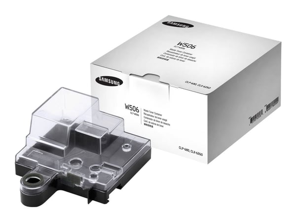 HP CLT-W506 - Svart, gul, cyan, magenta - Oppsamler for avfallstoner - for Samsung CLP-680, CLX-6260; ProXpress SL-C4010, SL-C4062