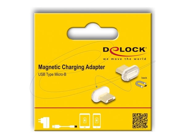 Delock magneettinen sovitin USB-tyypin Micro-B-pistoke