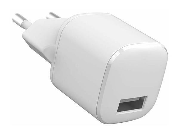 eSTUFF INFINITE - Strömadapter - 12 Watt - 2.4 A (USB) - vit