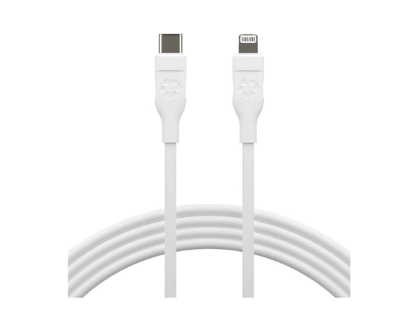dbramante1928 re-charge, 2 m, Lightning, USB C, Uros, Uros, Valkoinen