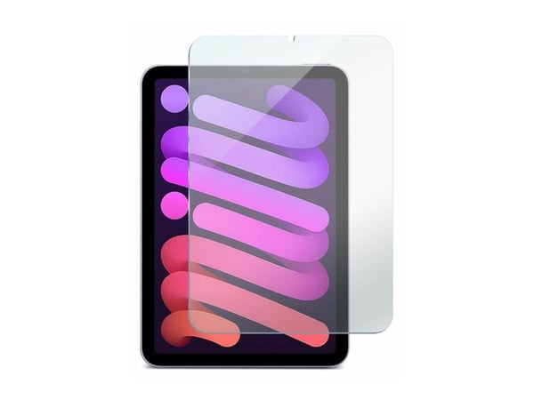 eSTUFF Titan Shield - Skjermbeskyttelse for nettbrett - glass - 7.9" - gjennomsiktig - for Apple iPad mini (6. generasjon)