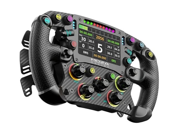 Moza Racing FSR2 Formula Wheel - Hjul - 10 knapper - kablet, trådløs - for PC