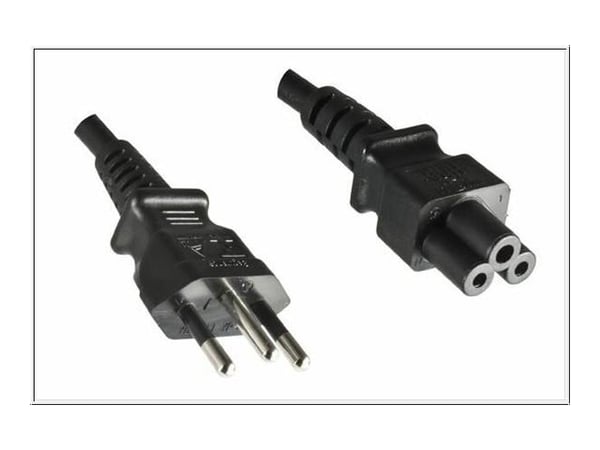 Microconnect PE010818BRAZIL, 1,8 m, Sähköpistoke tyyppiä N, C5 liitin, 250 V, 10 A