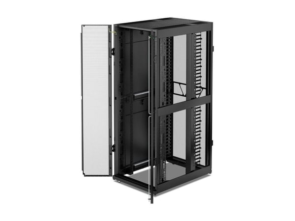 APC AR3140B2, 52U, Tehostunut kaapelinhallinta, 201,5 kg, Valkoinen