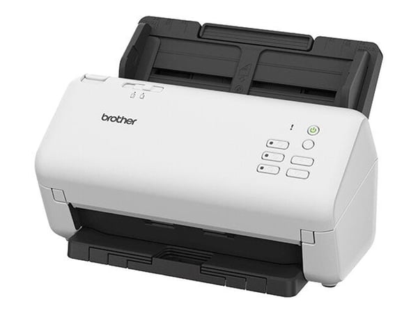 Brother ADS-4300N - Dokumentskanner - Dobbel CIS - Dupleks - A4 - 600 dpi x 600 dpi - inntil 40 spm (mono) / inntil 40 spm (farge) - ADF (80 ark) -...