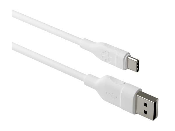 dbramante1928 re-charge - USB-kabel - USB (hann) til USB-C (hann) - USB 2.0 - 1.2 m - up to 480 Mbps, opptil 36 W kraftoverføring, 100 % resirkuler...